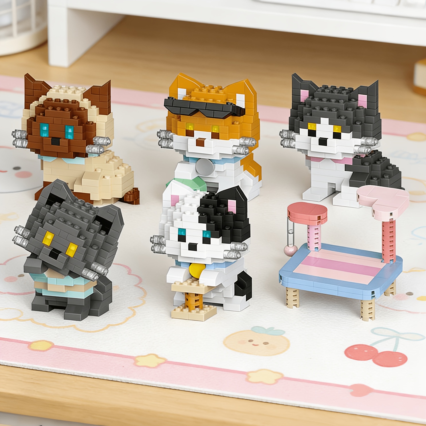Home Improvement News - Cat Series Building Blocks Set of