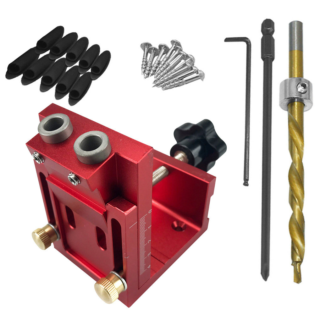 Home Improvement Tools - 15 Degree Pocket Hole Jig Portable