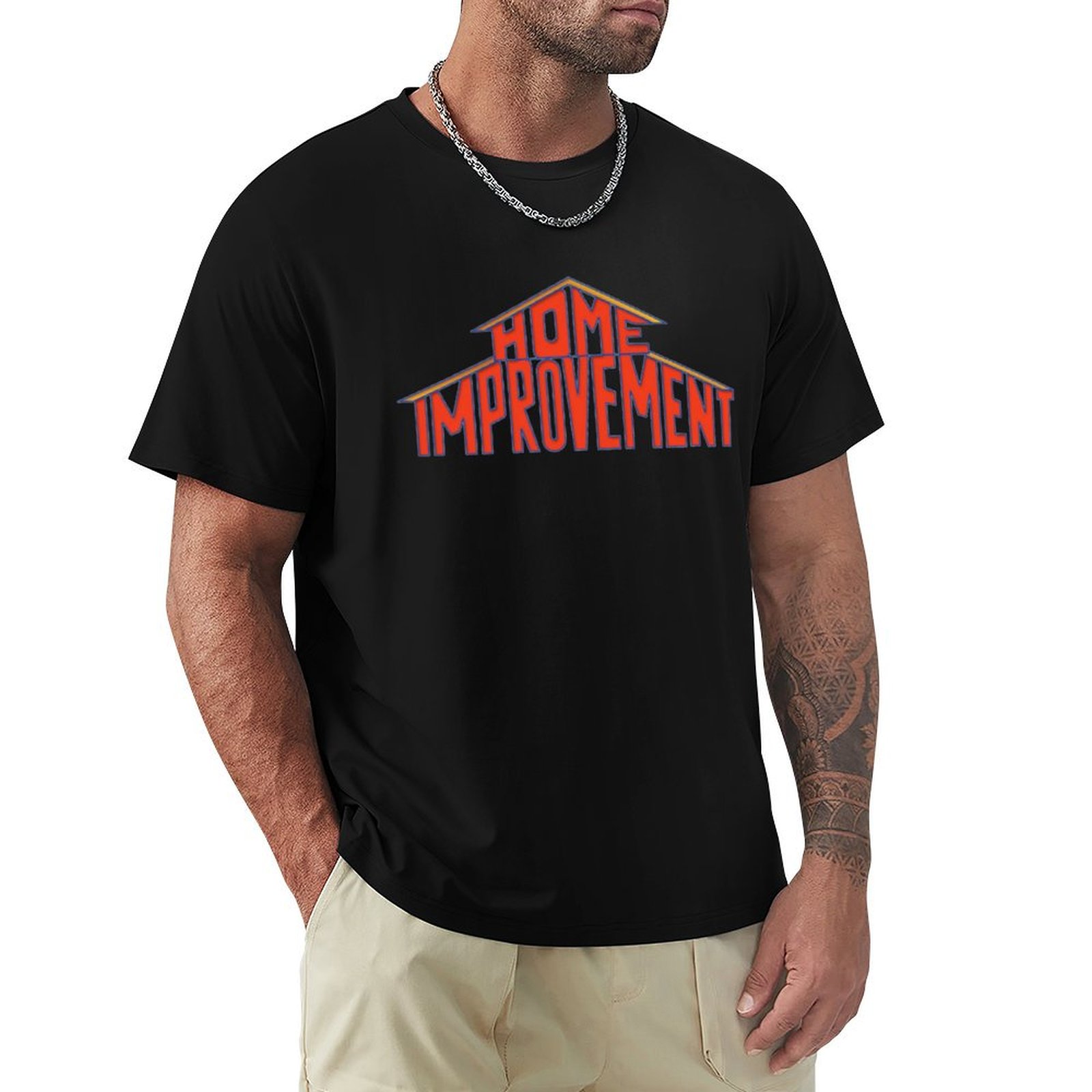 Home Improvement Logo 90s T-Sh - Home Improvement Logo Design 评论和价格