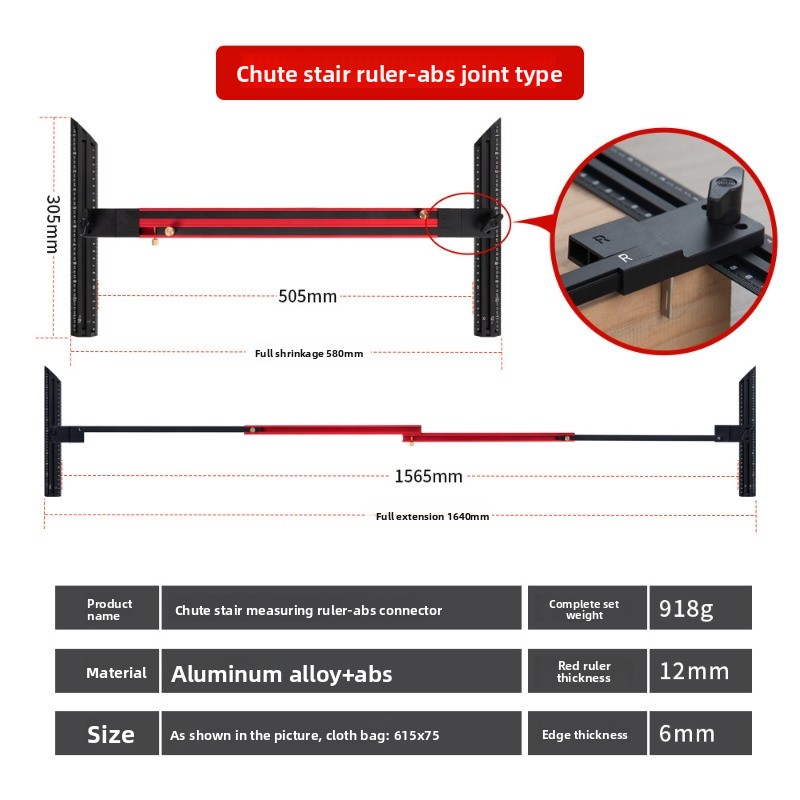 Aluminum Alloy Stair Ruler,Hig - Home Improvement Tools 评论和价格