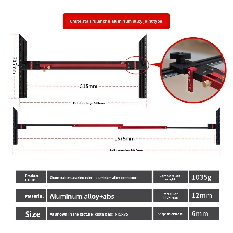 Aluminum Alloy Stair Ruler,Hig - Home Improvement Tools 评论和价格