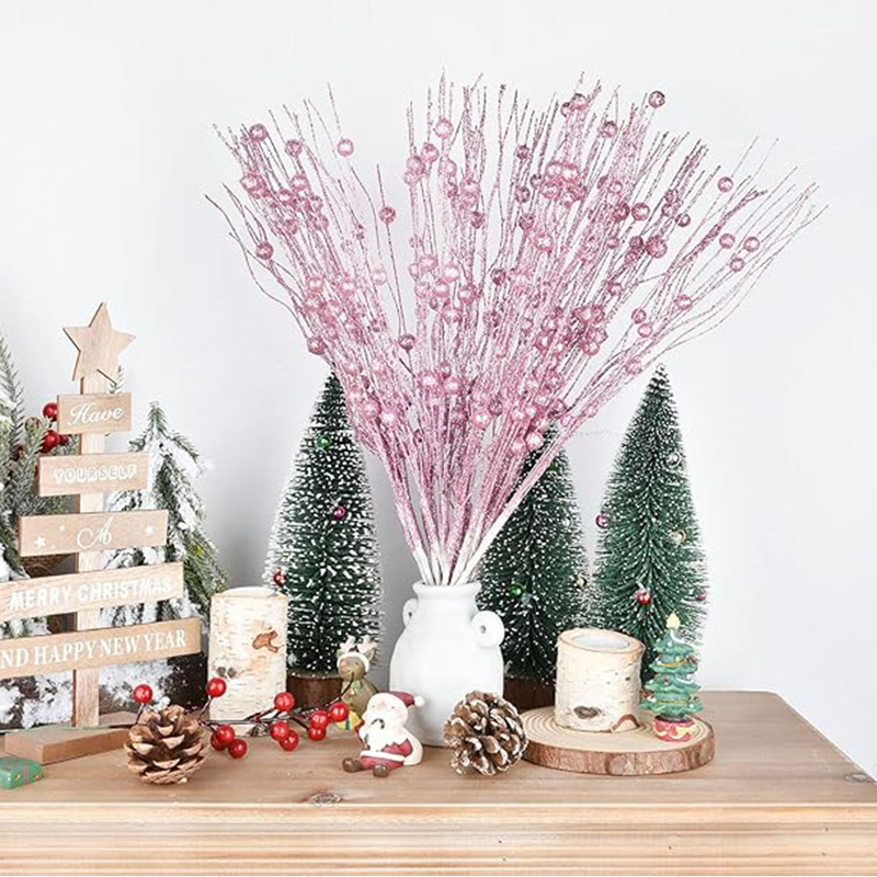 5Pcs 42cm Artificial Glitter B - Home Improvement News 评论和价格